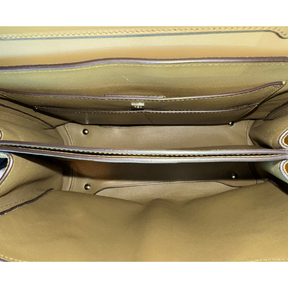 Salvatore Ferragamo Suede Gancini Margot 2-Way Handle Bag