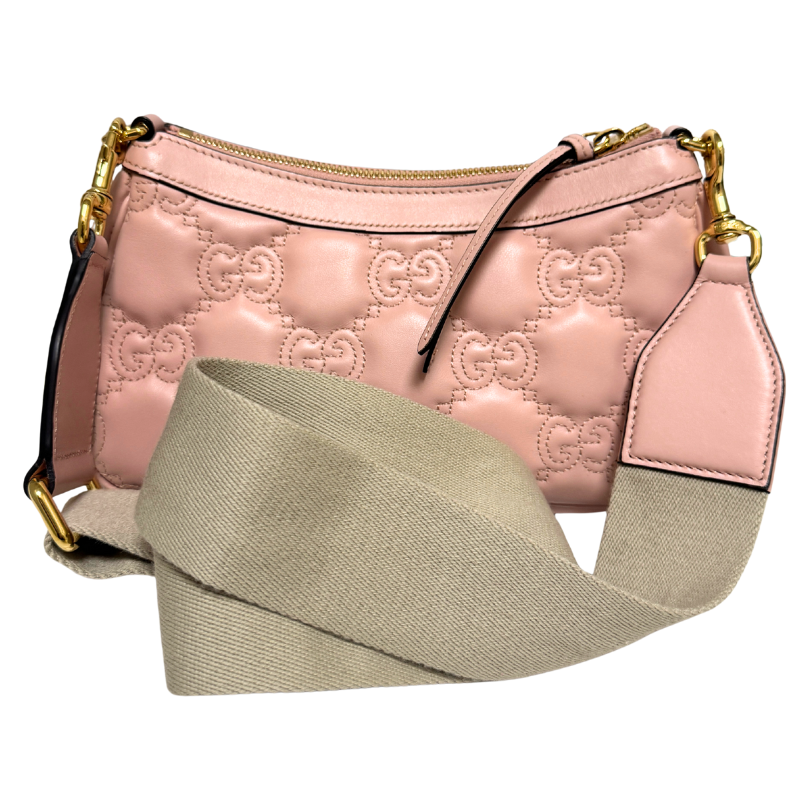 Gucci Embossed Matelasse Shoulder Bag
