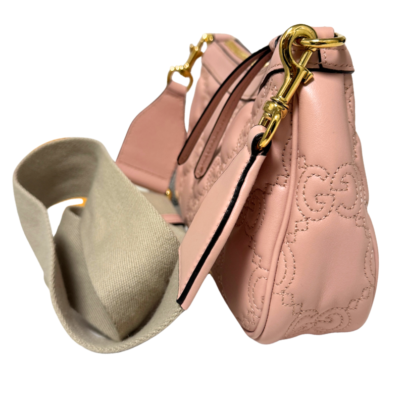 Gucci Embossed Matelasse Shoulder Bag