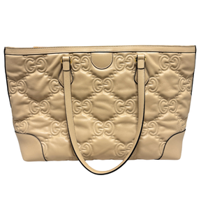Gucci Embossed Matelasse Medium Tote Bag