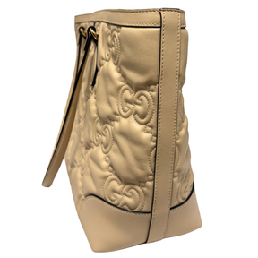 Gucci Embossed Matelasse Medium Tote Bag