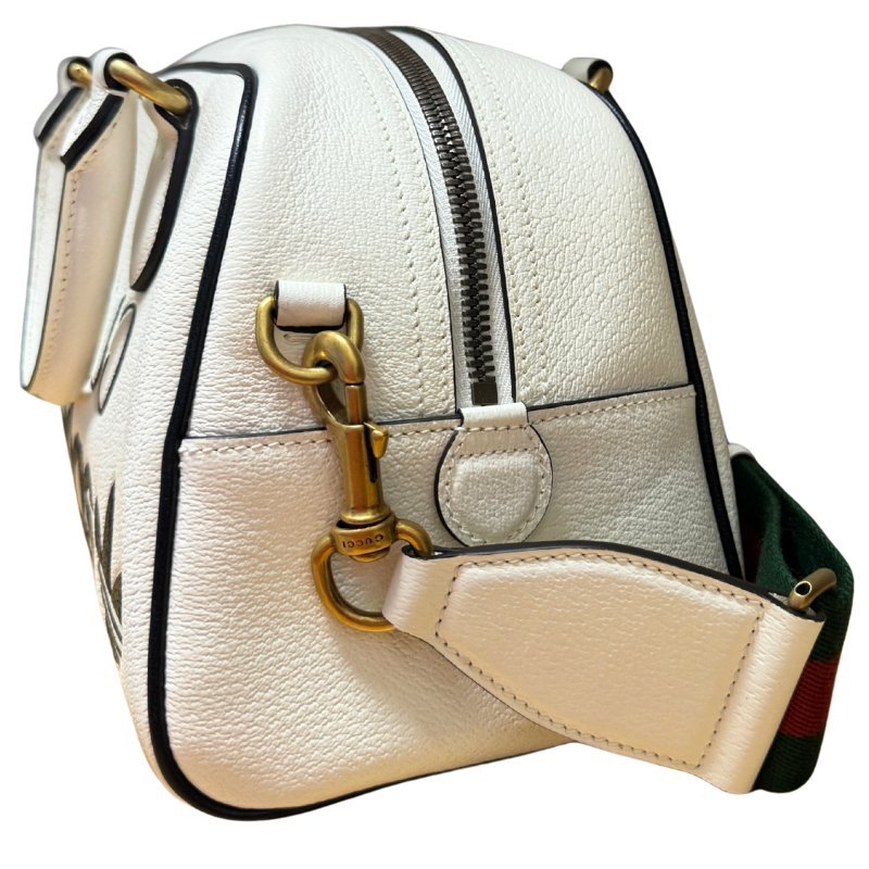 Gucci x Adidas Leather Mini Duffle Bag