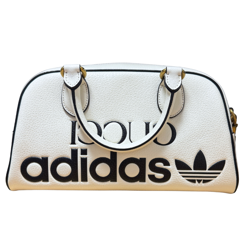 Gucci x Adidas Leather Mini Duffle Bag
