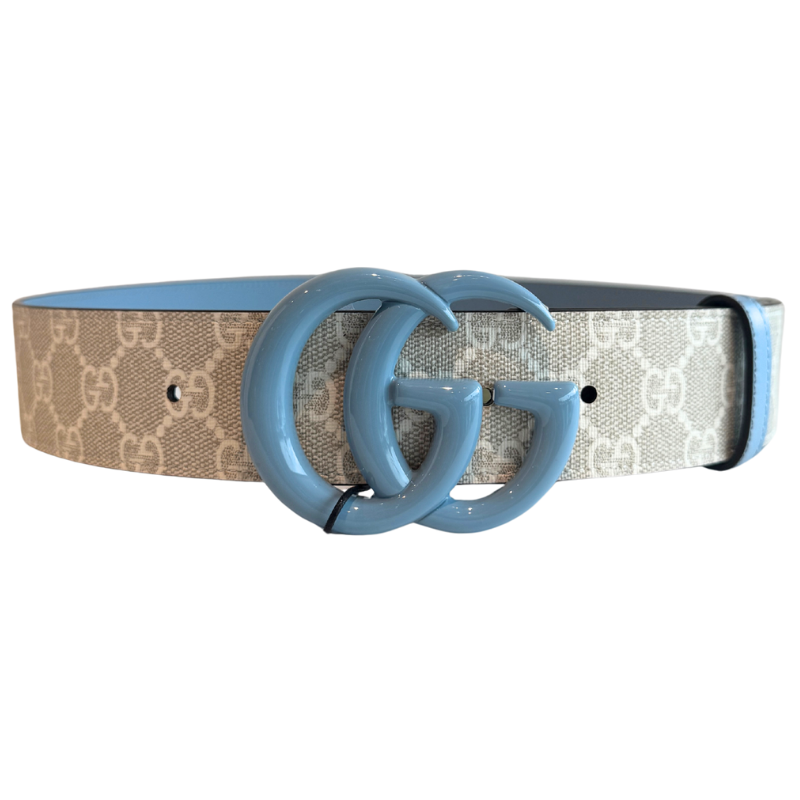 Gucci GG Marmont Supreme Canvas Belt