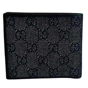 Gucci Black Monogram Coin Wallet