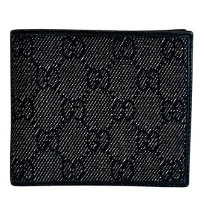 Gucci Black Monogram Coin Wallet