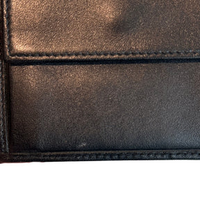 Gucci Black Monogram Coin Wallet
