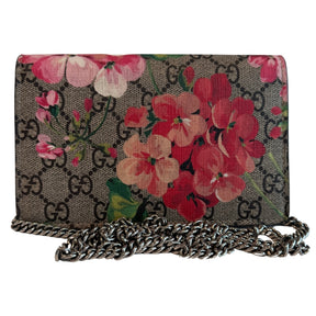 Gucci Supreme Monogram Blooms Super Mini Dionysus Shoulder Bag