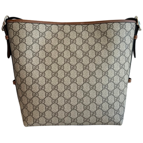 Gucci GG Monogram Emblem Medium Bucket Bag