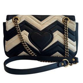 Gucci Chevron Matelasse Marmont Medium Shoulder Bag