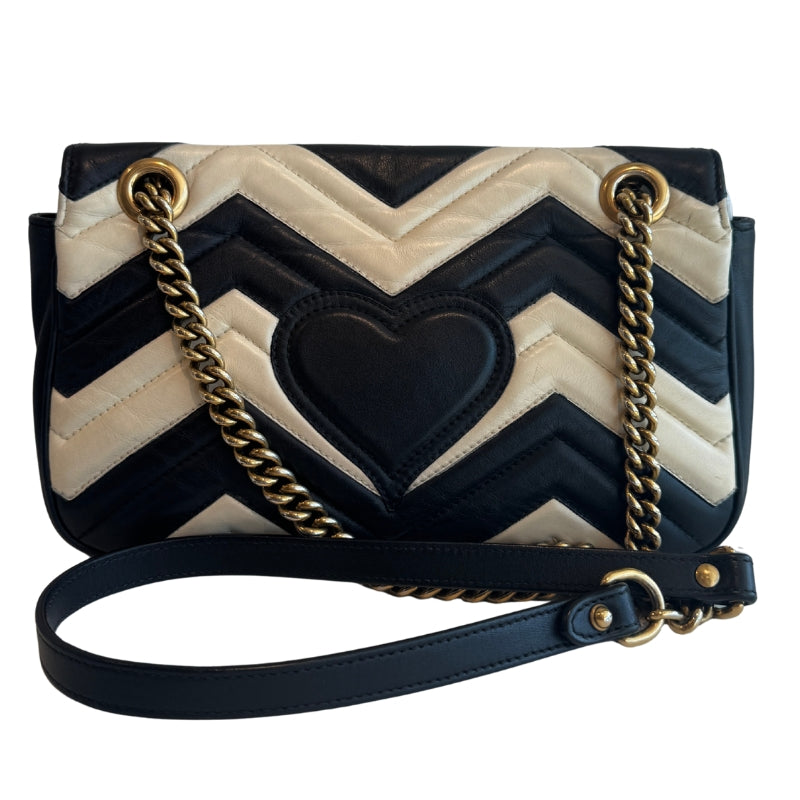 Gucci Chevron Matelasse Marmont Medium Shoulder Bag