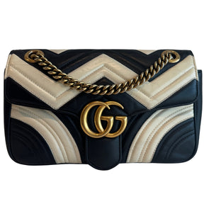 Gucci Chevron Matelasse Marmont Medium Shoulder Bag
