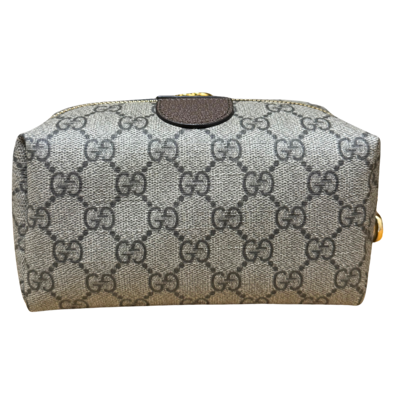 Gucci GG Supreme Ophidia Zip Cosmetic Case