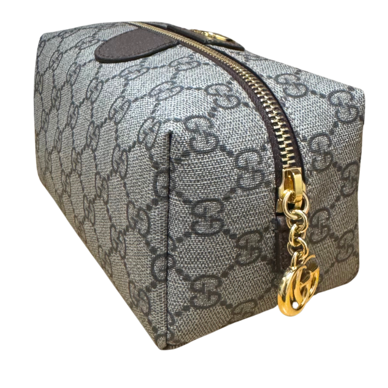 Gucci GG Supreme Ophidia Zip Cosmetic Case