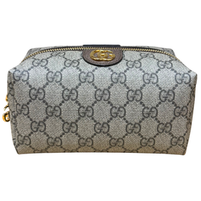 Gucci GG Supreme Ophidia Zip Cosmetic Case