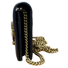 Gucci Marquise Crystal GG Mini Wallet On Chain
