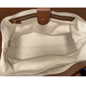 Gucci GG Denim Ophidia Medium Shopping Tote