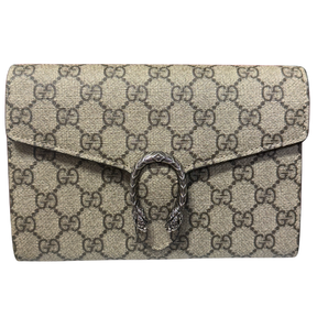 Gucci GG Supreme Mini Dionysus Chain Wallet