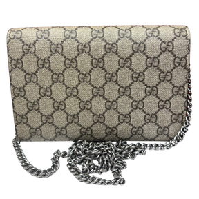 Gucci GG Supreme Mini Dionysus Chain Wallet