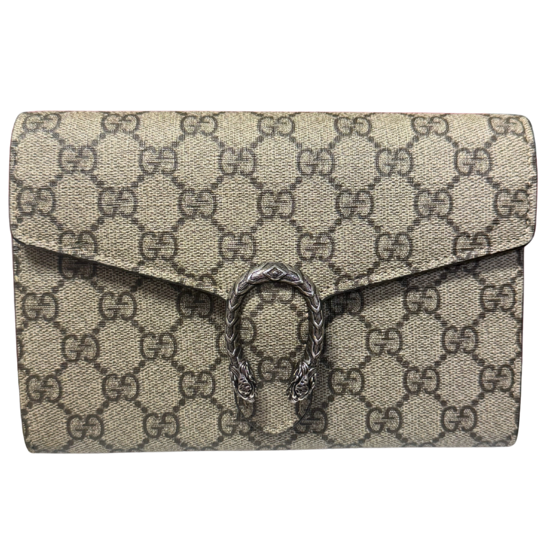 Gucci GG Supreme Mini Dionysus Chain Wallet