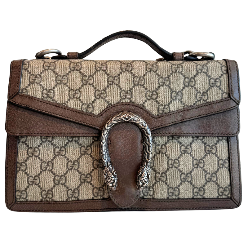 Gucci GG Supreme Top Handle Dionysus Shoulder Bag