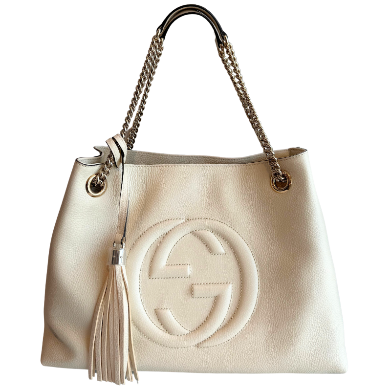 Gucci Interlocking GG Medium Soho Tote
