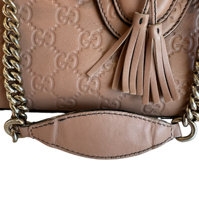 Gucci Guccissima Emily Chain Flap Bag