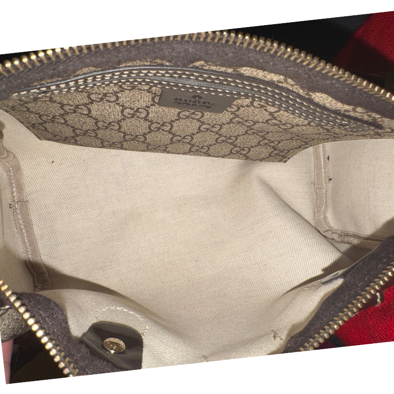 Gucci GG Supreme Tattoo Heart Small Joy Boston Bag