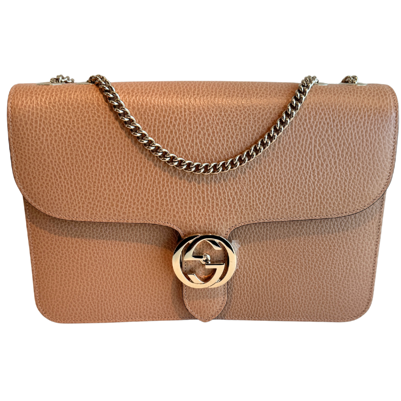 Gucci Interlocking GG Dollar Shoulder Bag