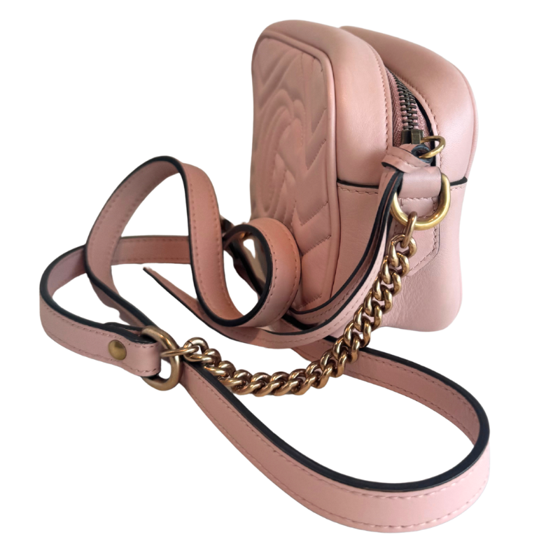 Gucci Matelasse GG Marmont Mini Camera Bag