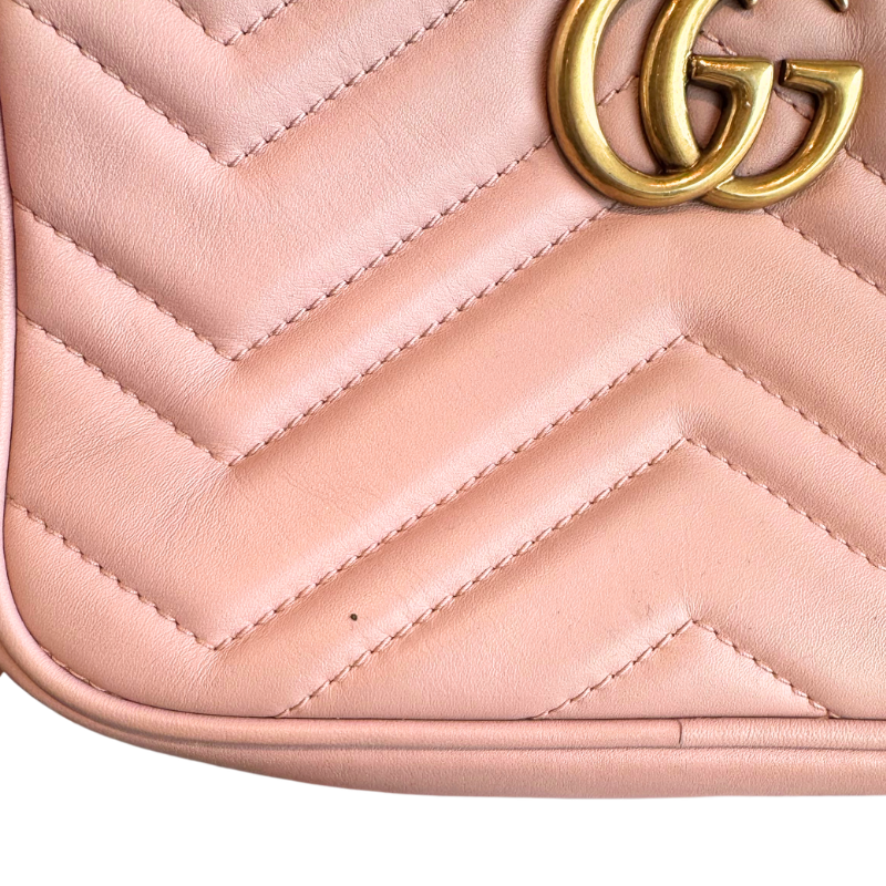 Gucci Matelasse GG Marmont Mini Camera Bag