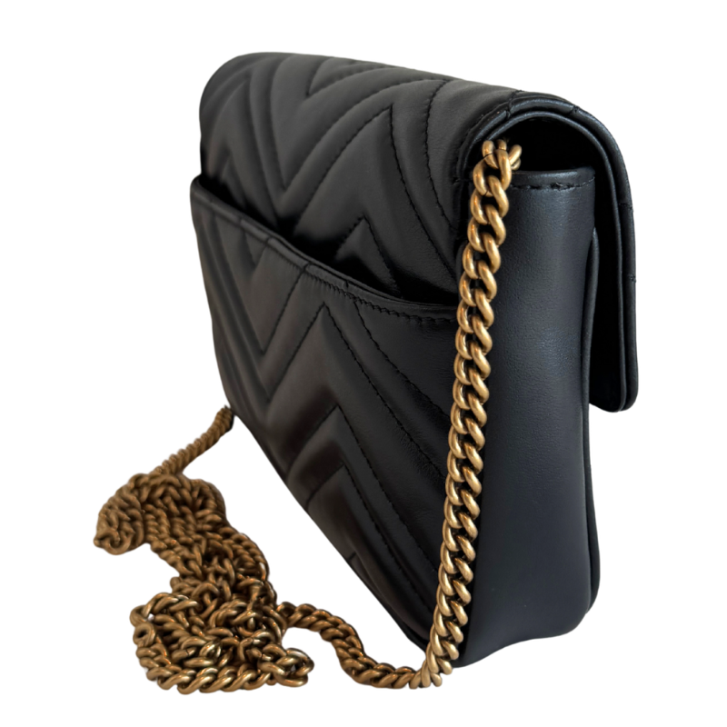 Gucci Matelasse GG Marmont 2.0 Mini Shoulder Bag