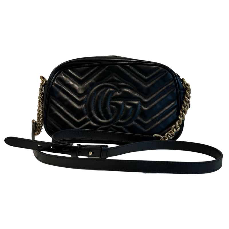 Gucci Matelasse GG Marmont Small Chain Shoulder Bag