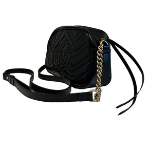 Gucci Matelasse GG Marmont Small Chain Shoulder Bag