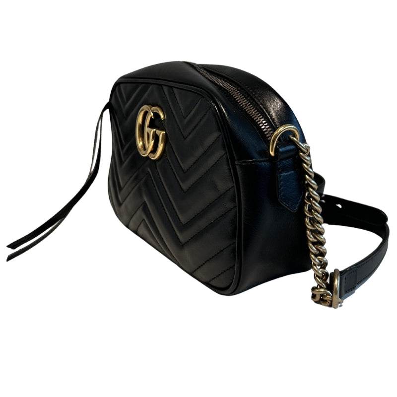 Gucci Matelasse GG Marmont Small Chain Shoulder Bag