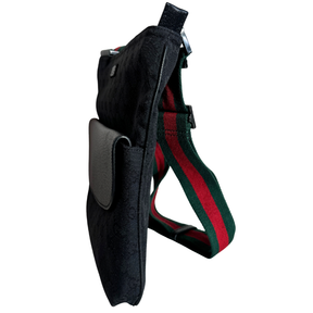 Gucci GG Canvas Web Messenger Bag