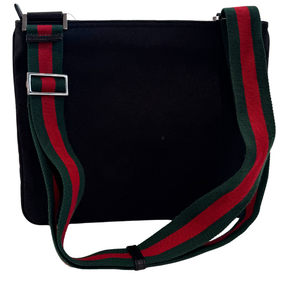 Gucci GG Canvas Web Messenger Bag
