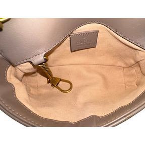 Gucci Matelasse GG Marmont Super Mini Crossbody Bag