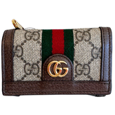 Gucci Supreme GG Ophidia Tri-Fold Mini Wallet