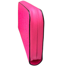 Gucci GG Neon Rubber-Effect Leather Zip-Around Wallet