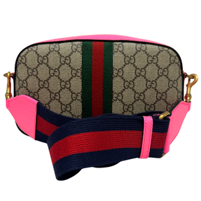 Gucci Supreme GG Web Neon Ophidia Small Crossbody Bag