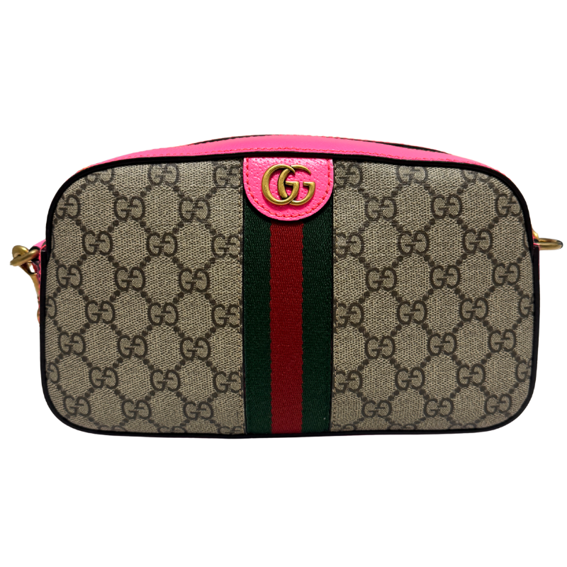 Gucci Supreme GG Web Neon Ophidia Small Crossbody Bag