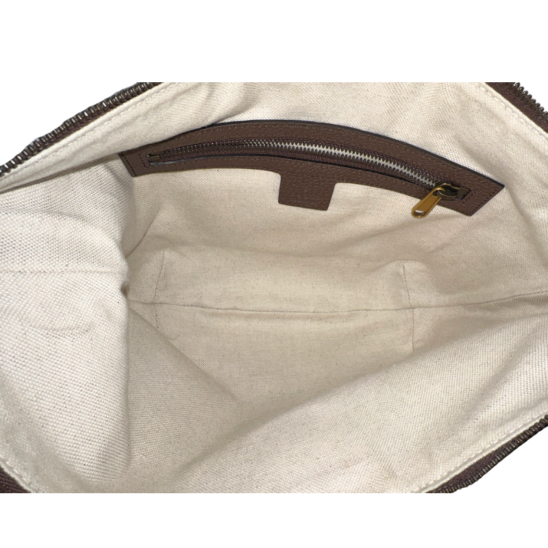 Gucci Supreme Web Small Ophidia Half Moon Hobo Bag