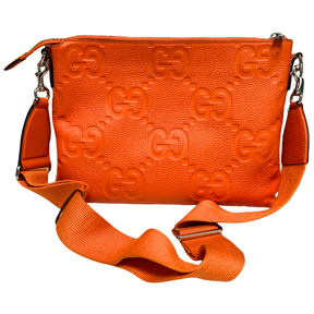 Gucci Jumbo GG Embossed Messenger Bag