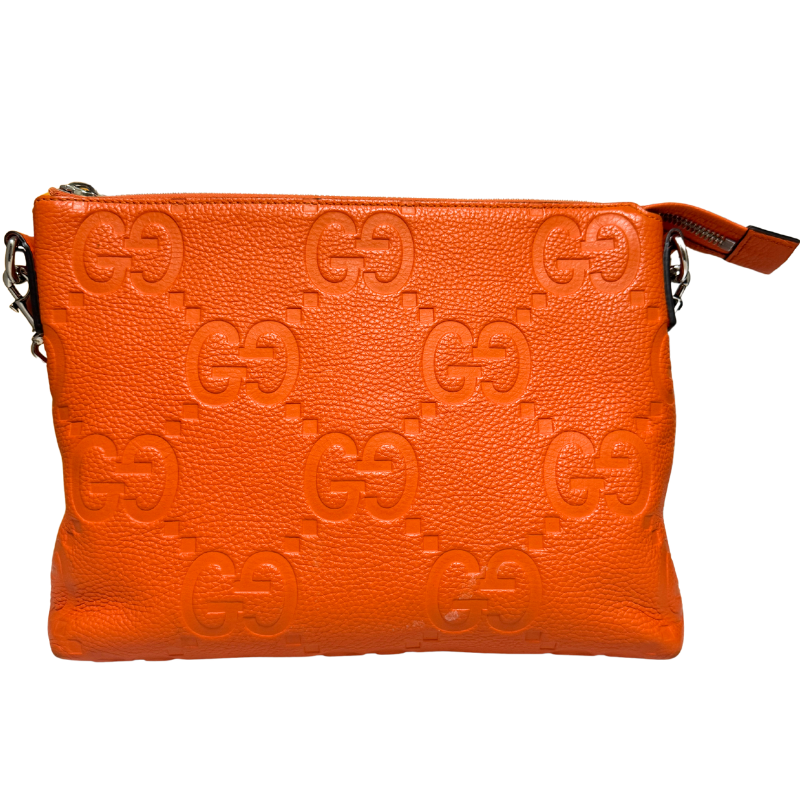 Gucci Jumbo GG Embossed Messenger Bag