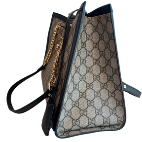 Gucci GG Supreme Padlock Medium Shoulder Bag