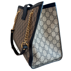 Gucci GG Supreme Padlock Medium Shoulder Bag