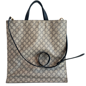 Gucci GG Supreme Kingsnake Soft Vertical Tote