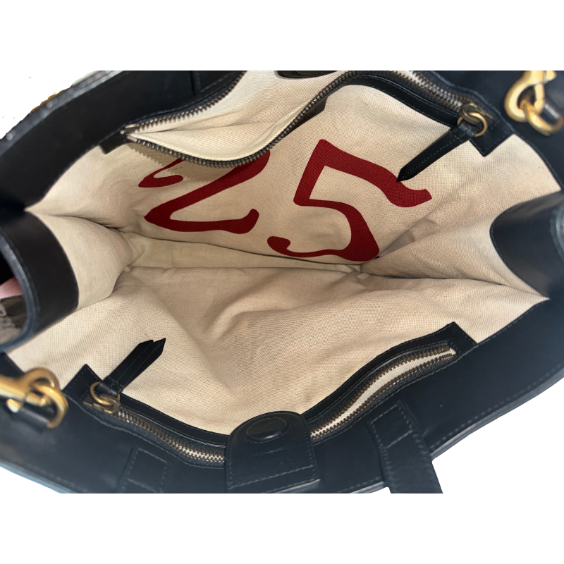 Gucci GG Supreme Kingsnake Soft Vertical Tote