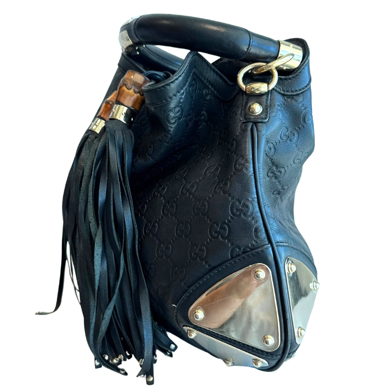 Gucci Guccissima Indy Babouska Hobo Bag